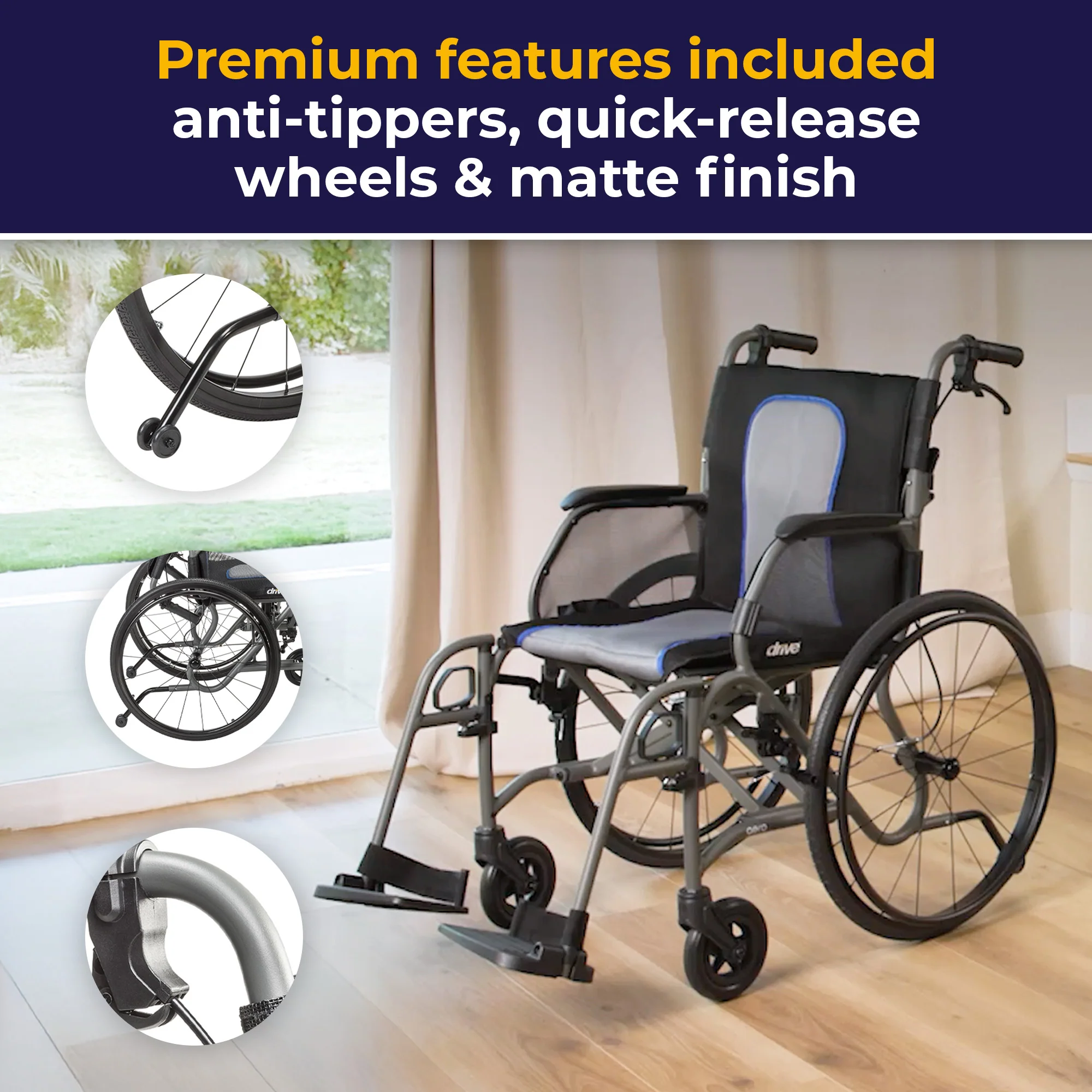 AeroFly™ Ultra-Lite Wheelchair - Image 28