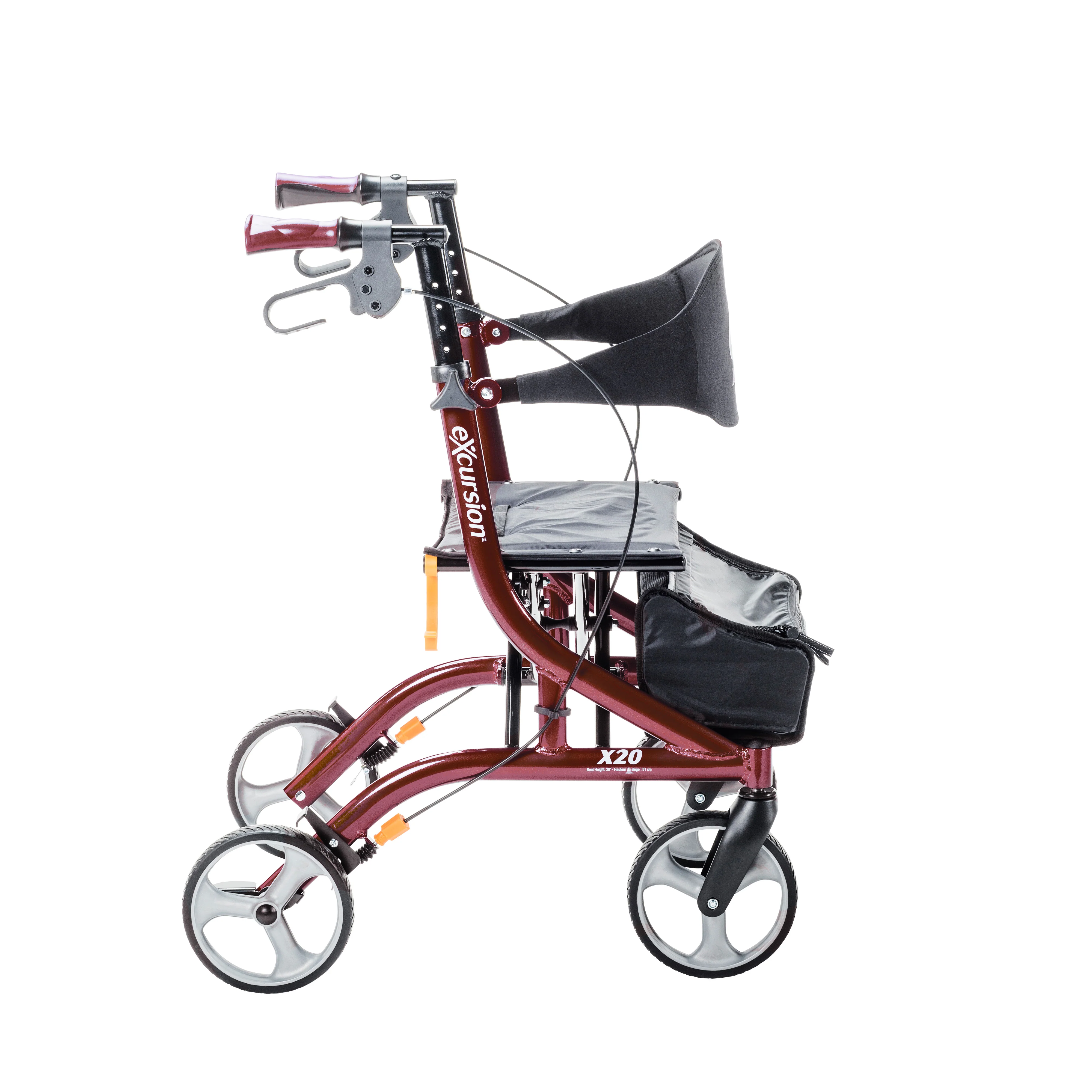 Airgo eXcursion X20 Lightweight Side-fold Rollator - Image 5