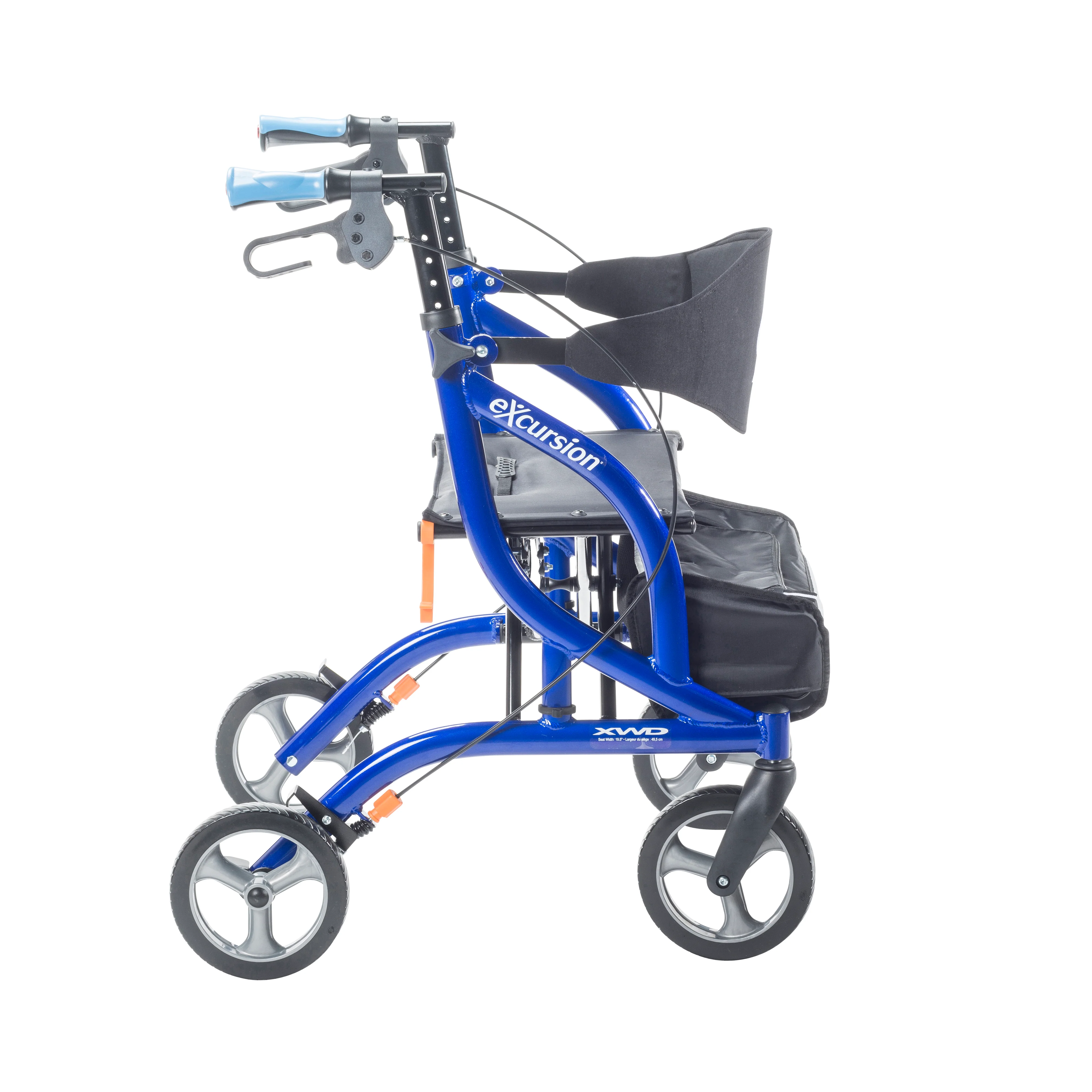 Airgo eXcursion XWD Lightweight Side-fold Rollator - Image 4