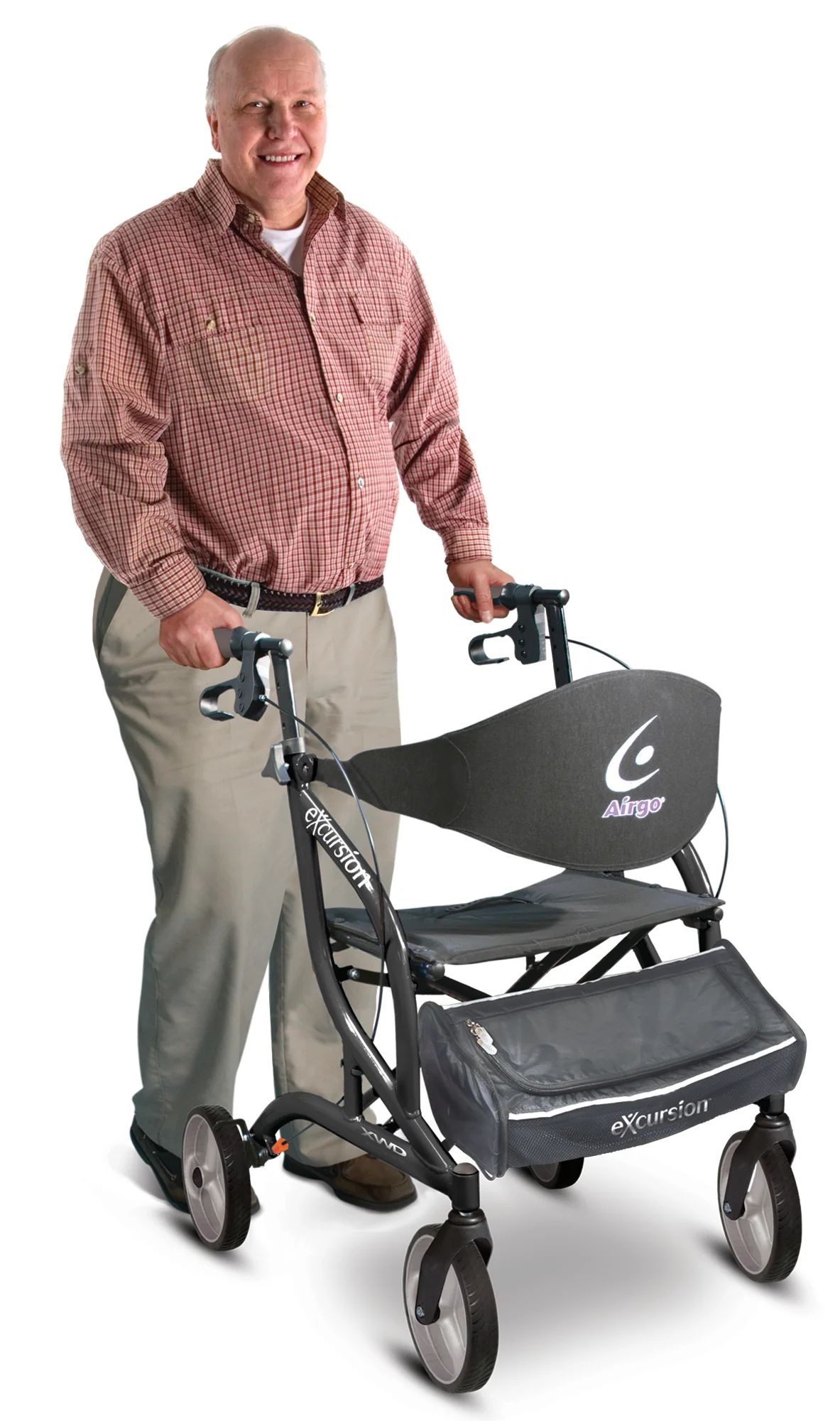 Airgo eXcursion XWD Lightweight Side-fold Rollator - Image 8
