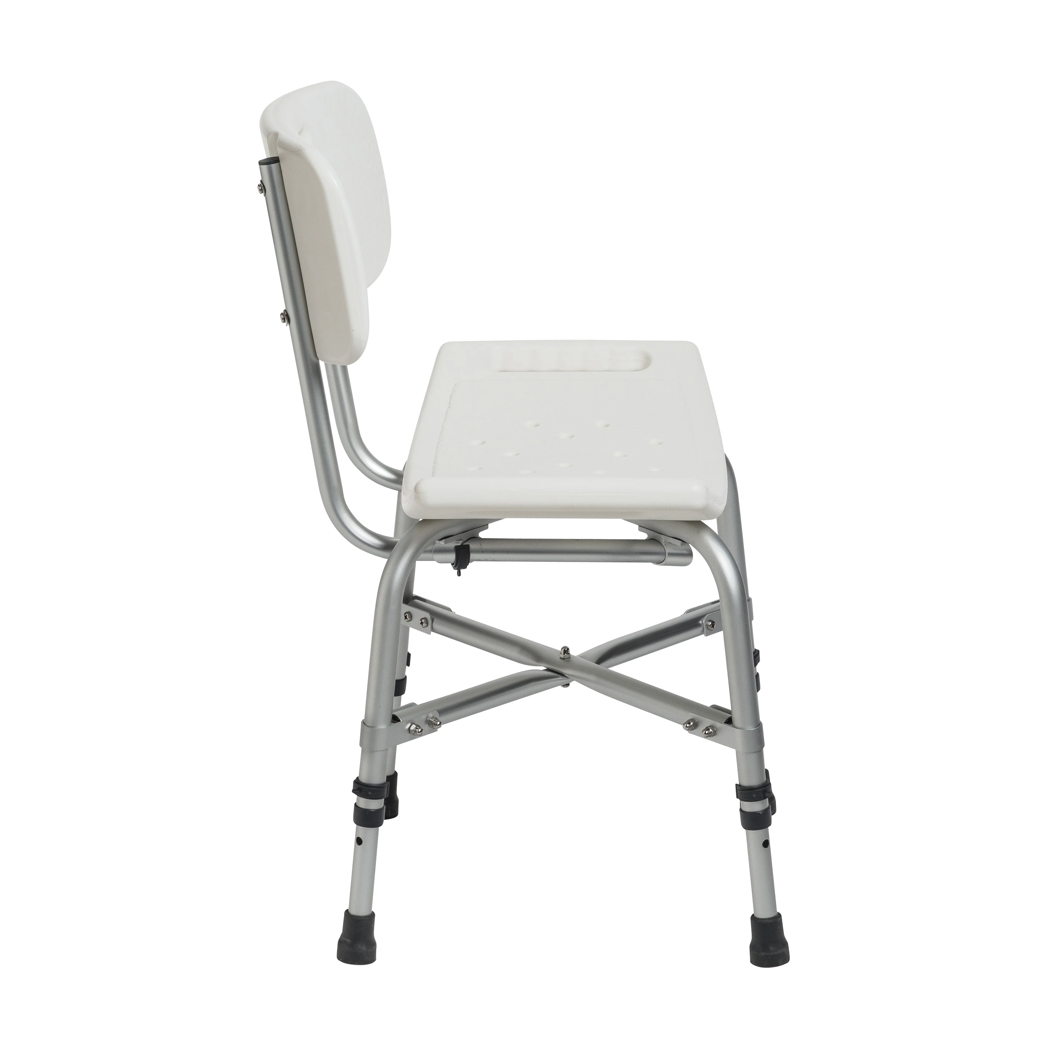 Deluxe Bariatric Shower Chair with Cross-Frame Brace - Image 4