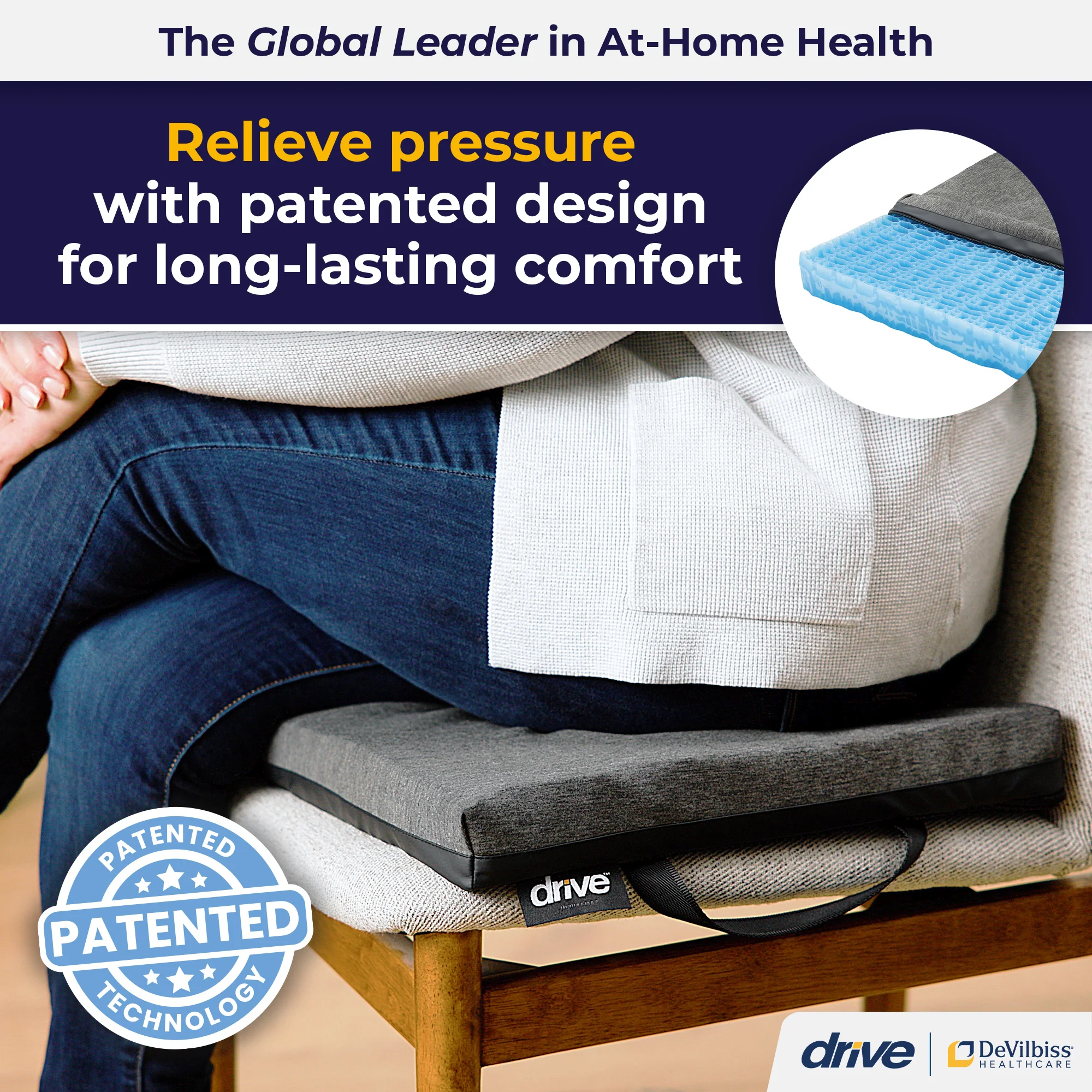 Drive DualEase™ Gel Cushion - Image 10