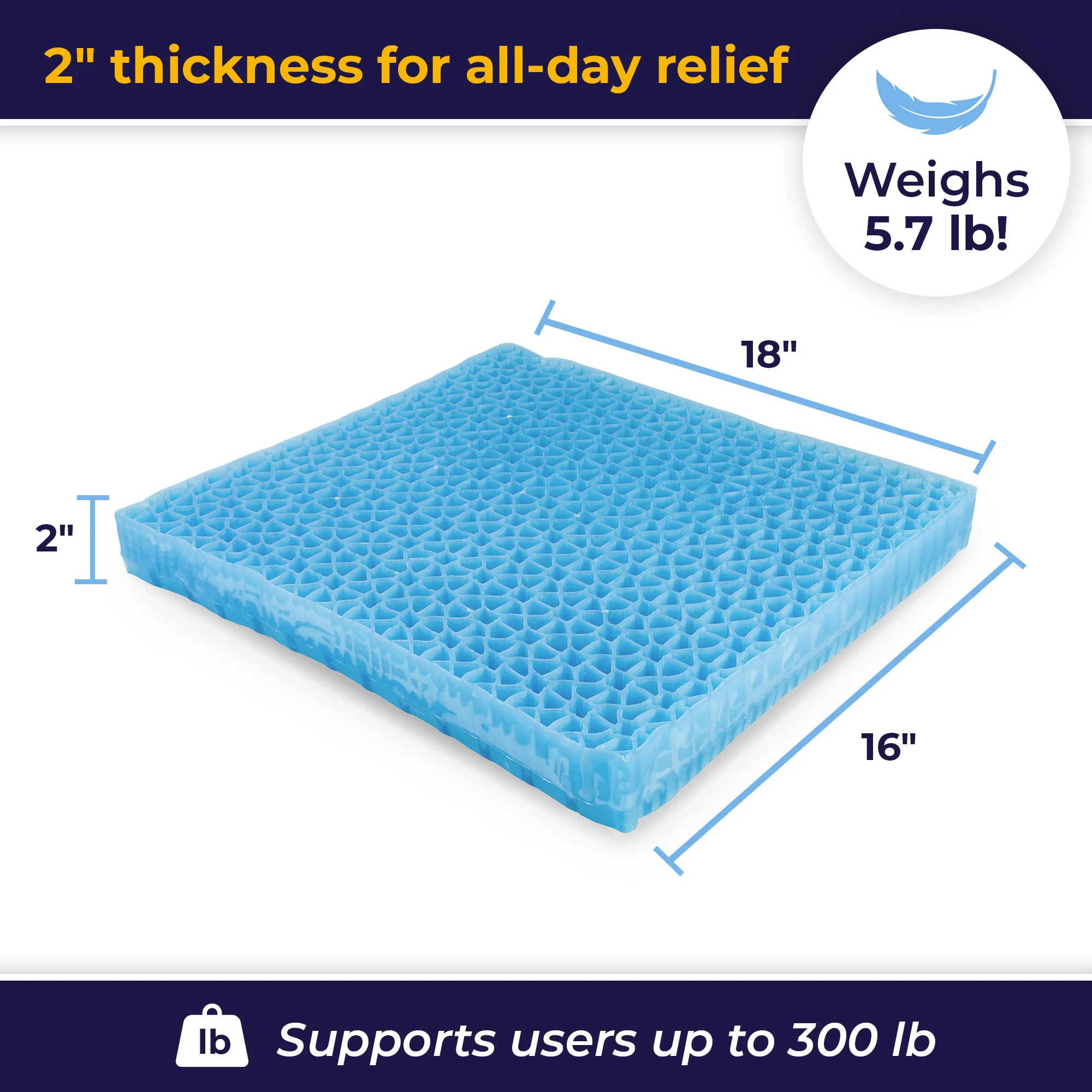 Drive DualEase™ Gel Cushion - Image 8