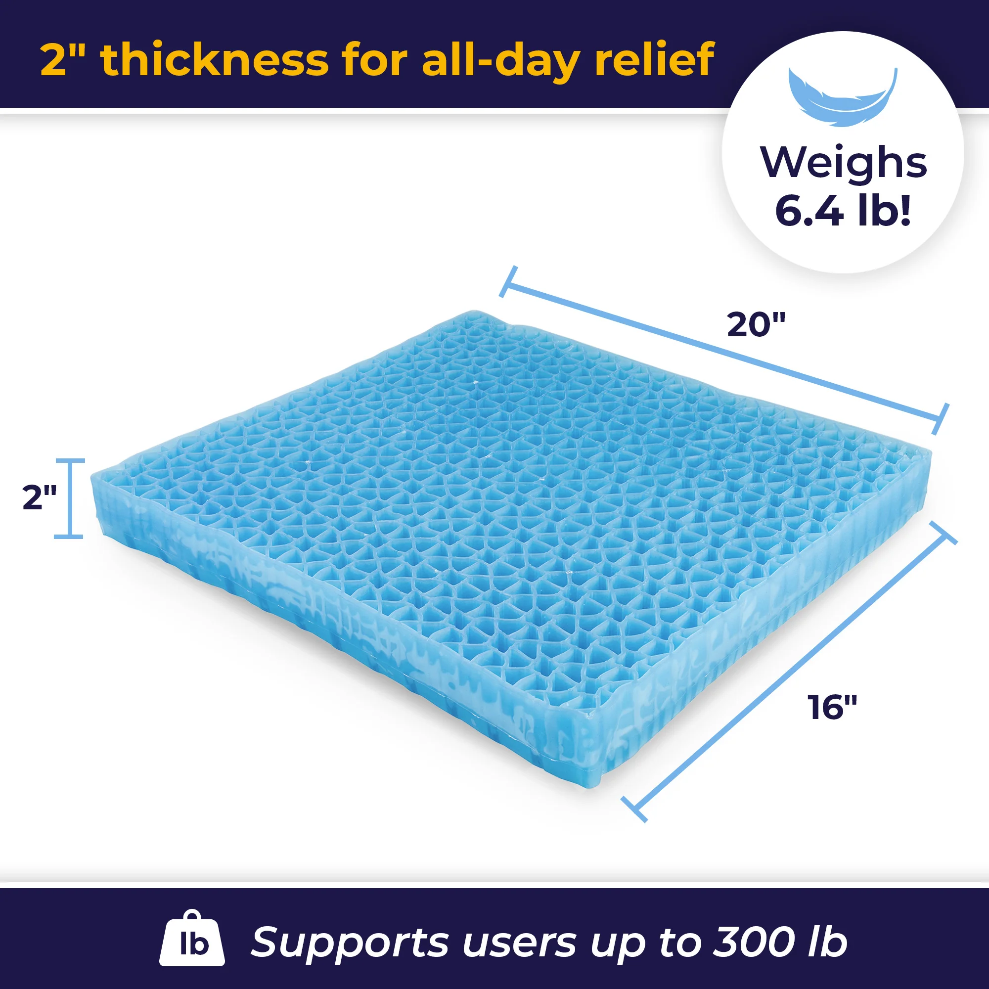 Drive DualEase™ Gel Cushion - Image 9
