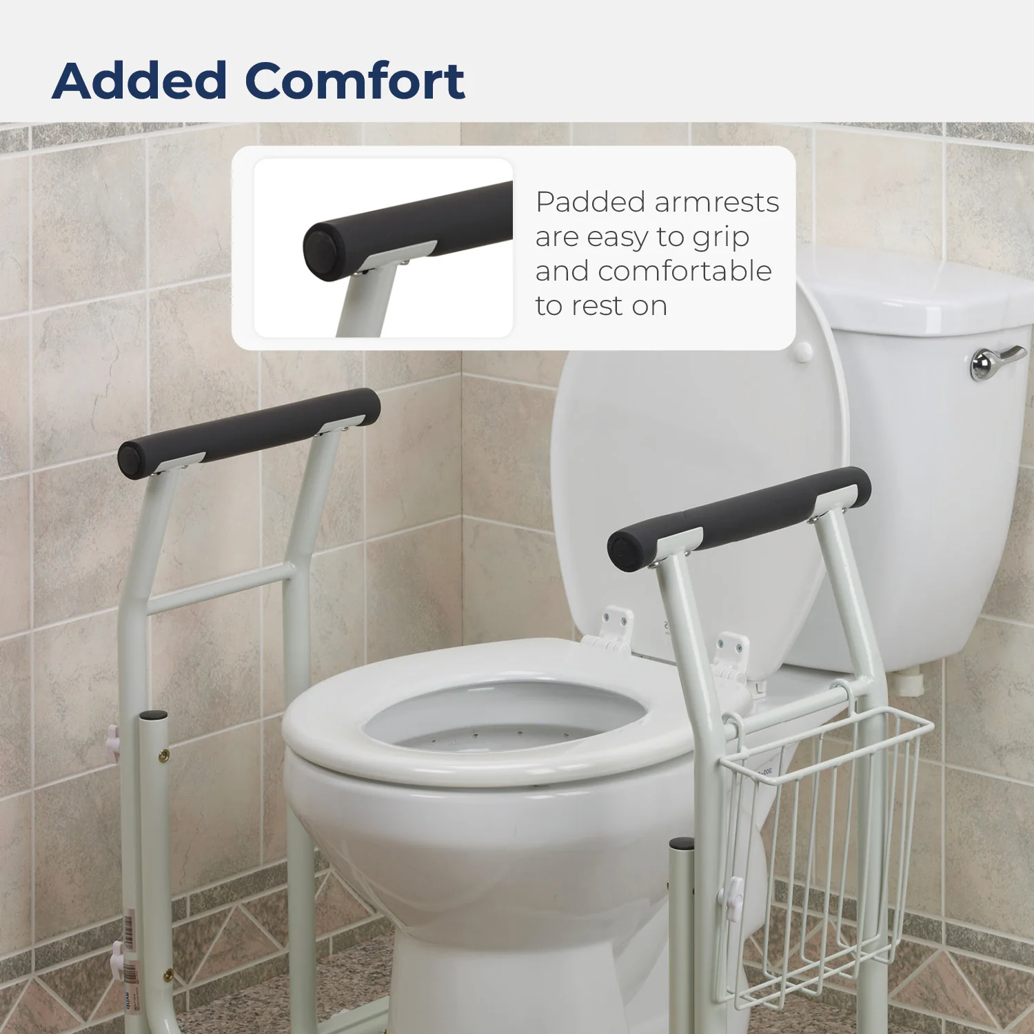 Free-standing Toilet Safety Rail - Image 7