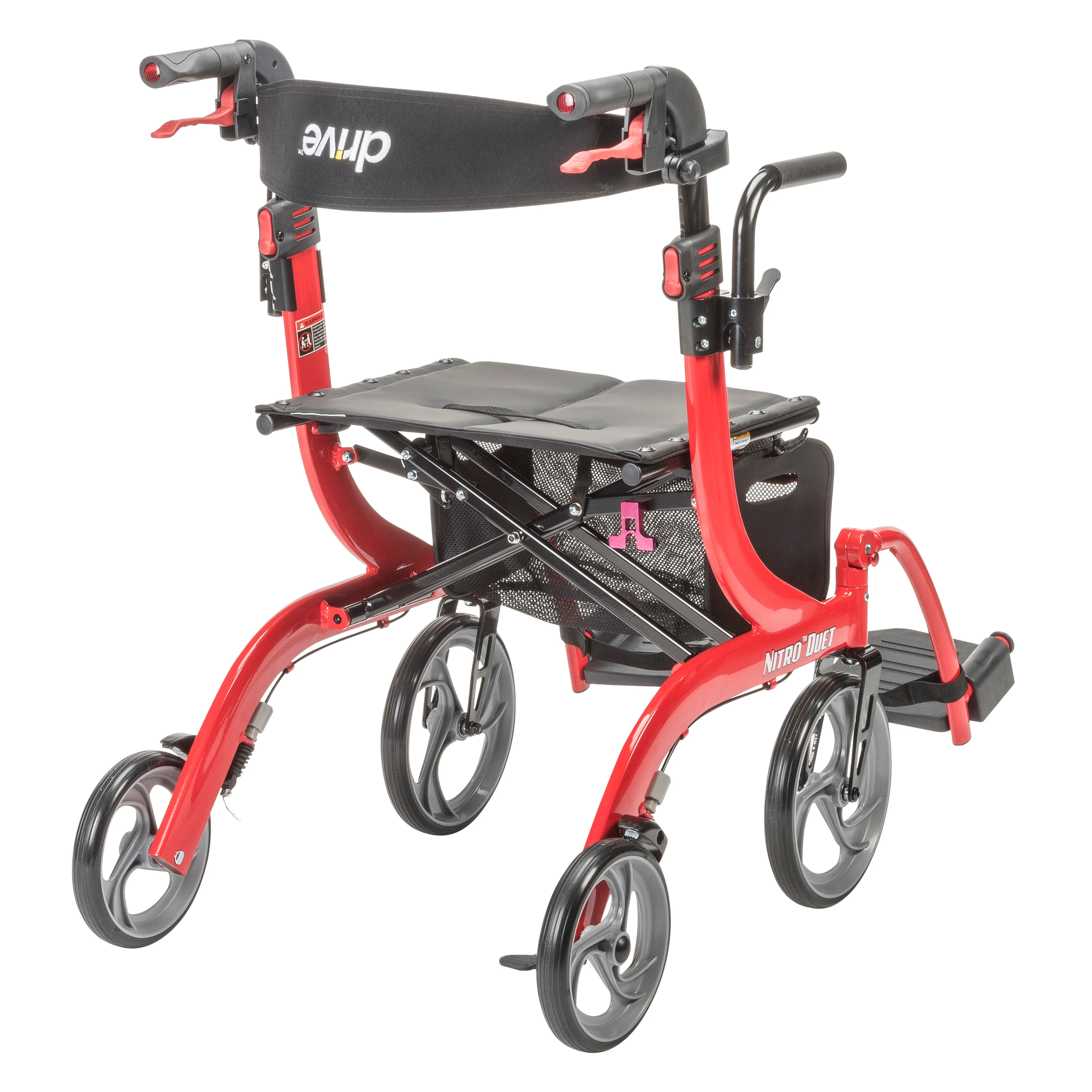 Nitro® Duet Rollator and Transport Chair - Image 21
