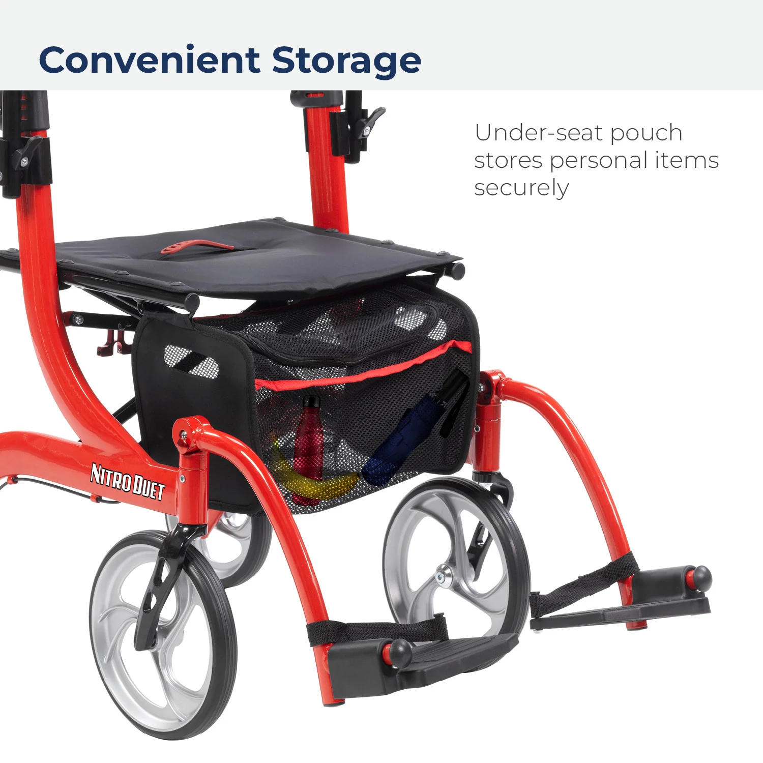 Nitro® Duet Rollator and Transport Chair - Image 9