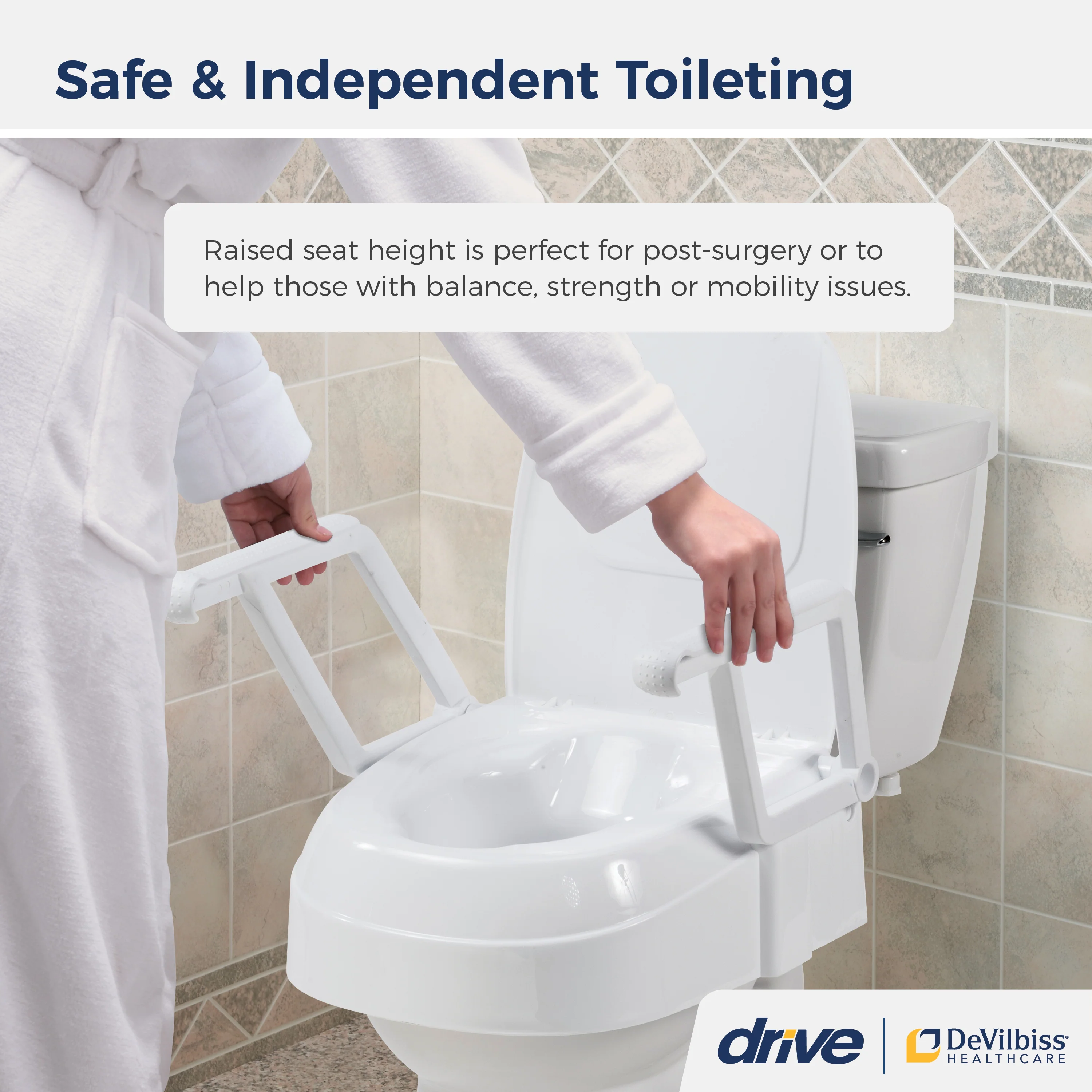 PreserveTech™ Universal Raised Toilet Seat - Image 4
