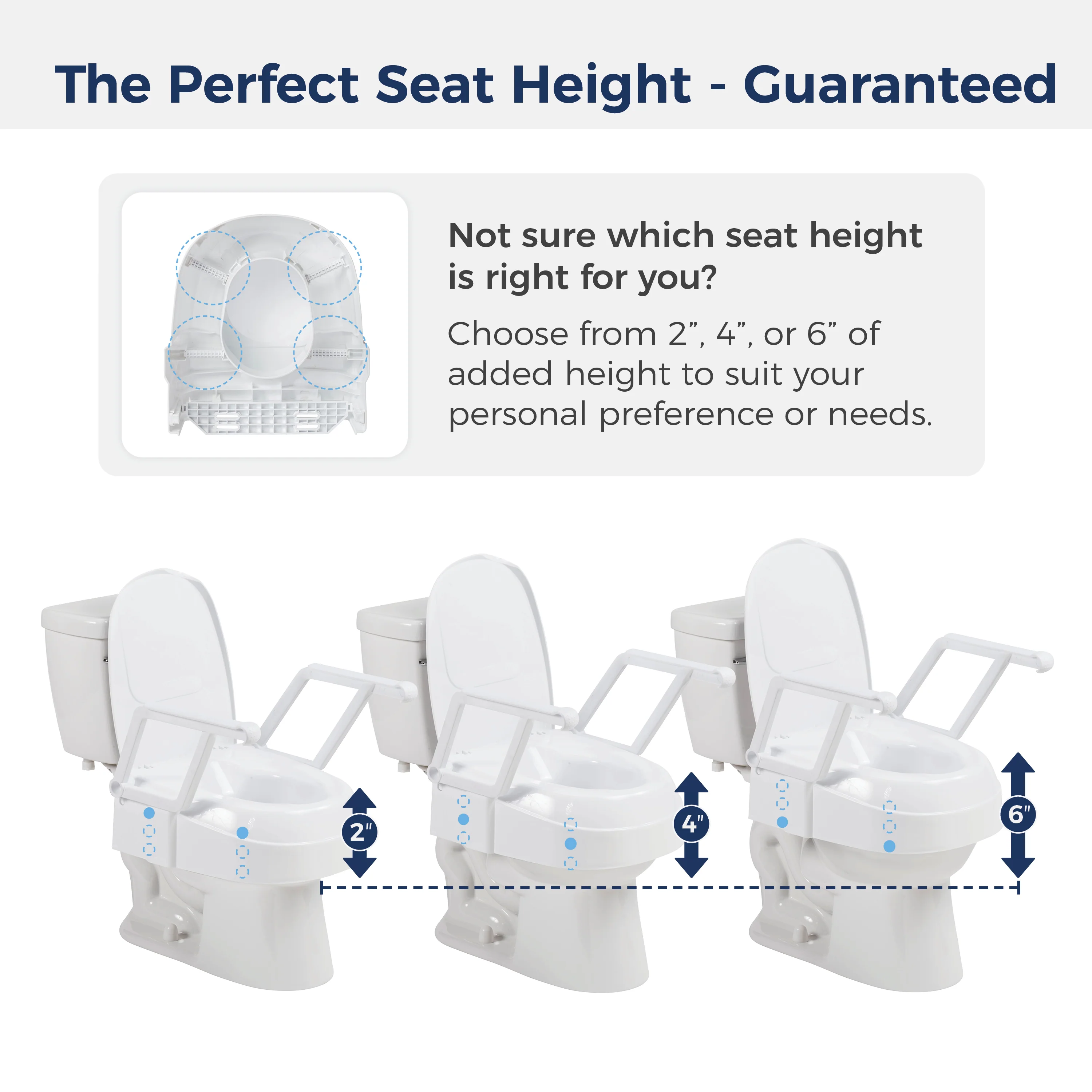 PreserveTech™ Universal Raised Toilet Seat - Image 5
