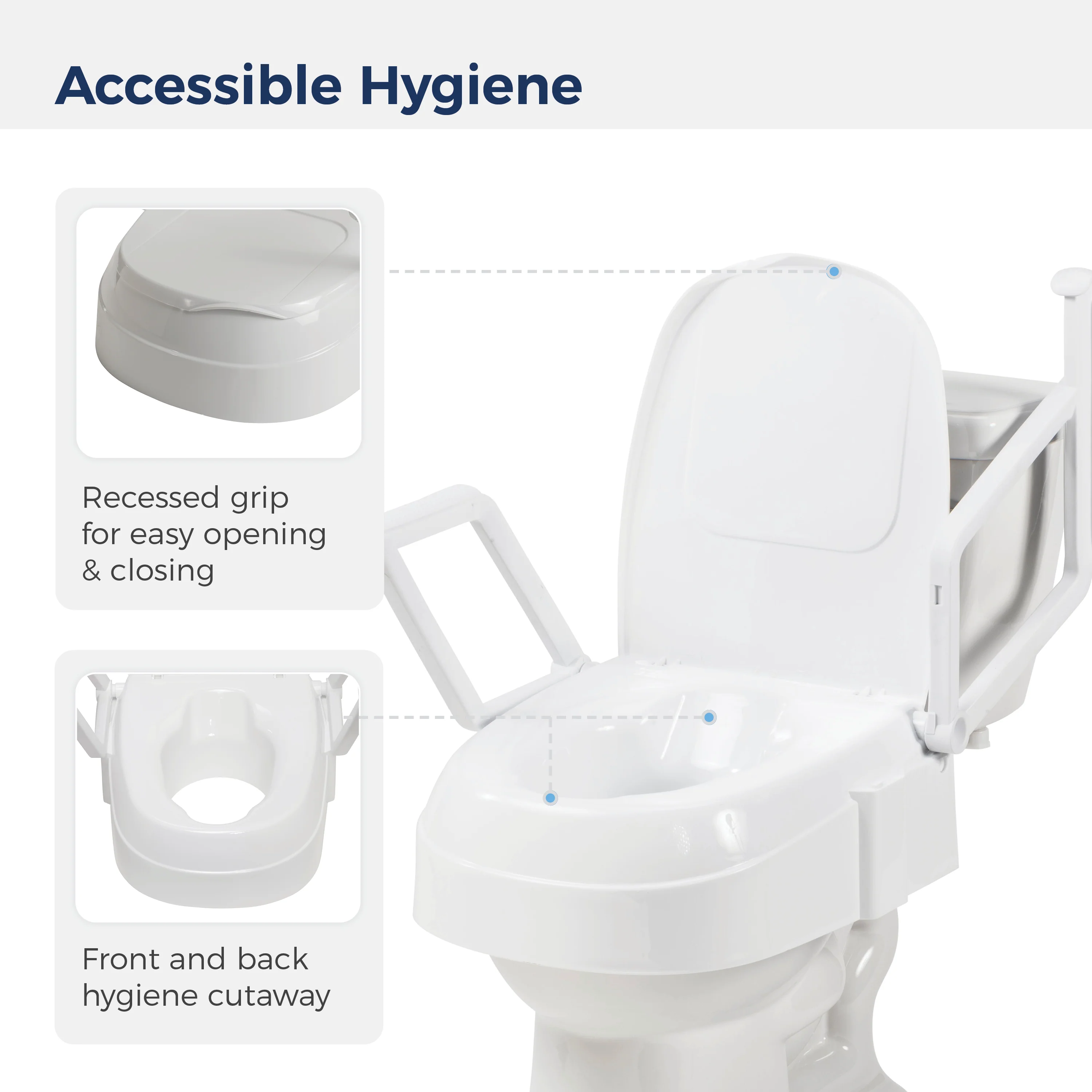 PreserveTech™ Universal Raised Toilet Seat - Image 7